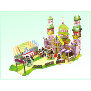 Brinquedos DIY Puzzle Jigsaw 3D Puzzle com En71 (H4551281)